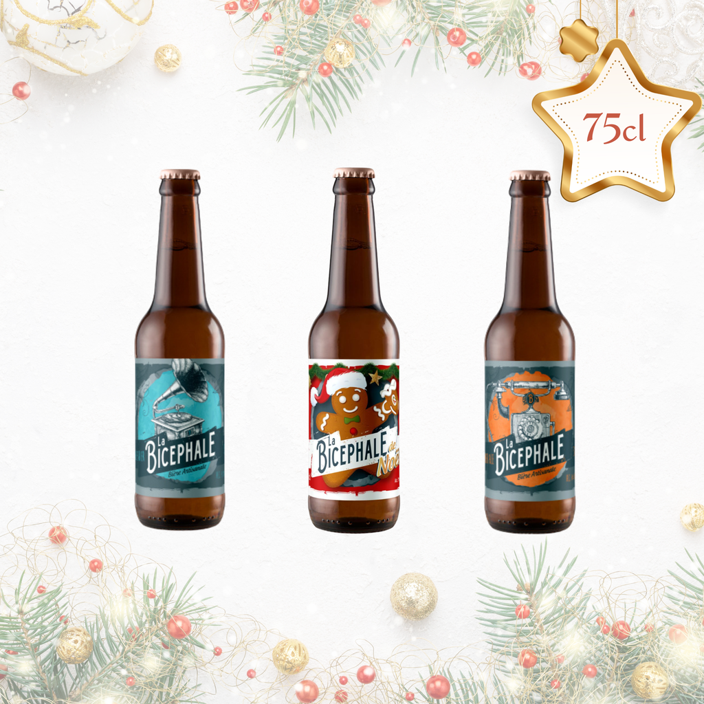 Coffret de 3 bières - 75cl