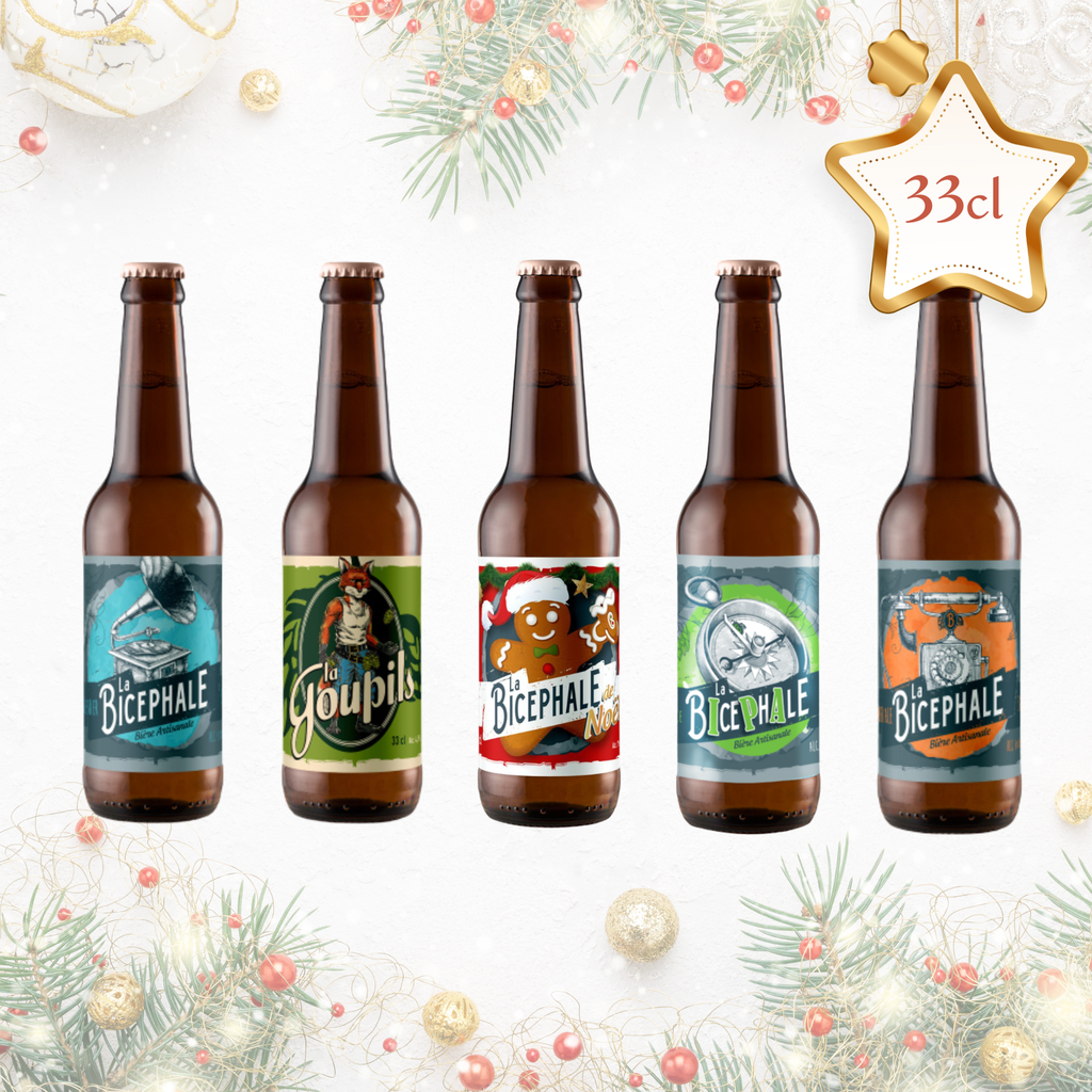 Coffret de 6 bières - 33cl