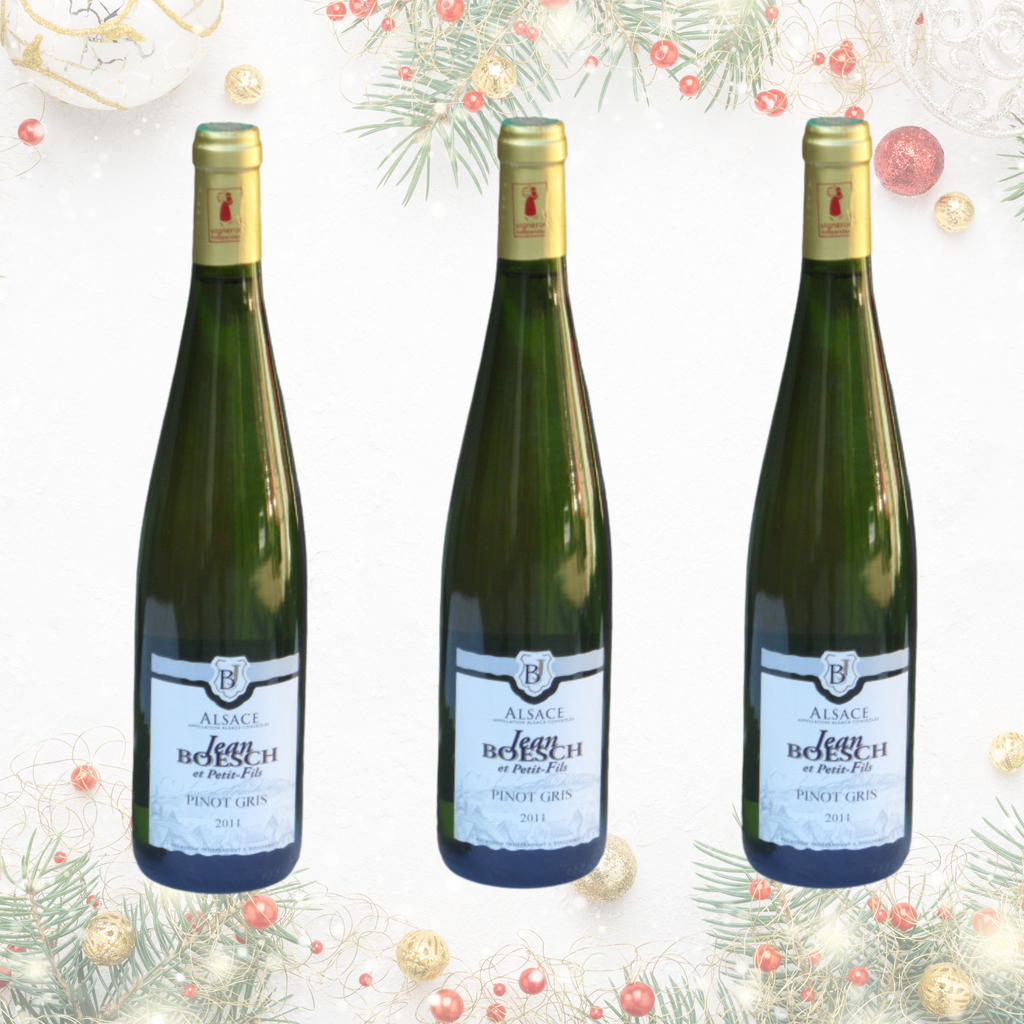Coffret Vins d'Alsace - 3 Bouteilles (Crémant, Pinot Gris, Gewurztraminer)
